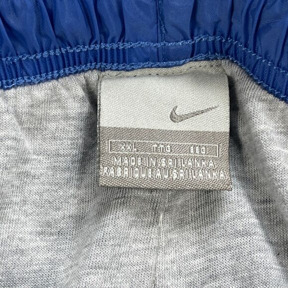 Vintage Nike Track Pants Mens 2XL Blue Windbreaker Waterproof Ankle Zip - Picture 9 of 16